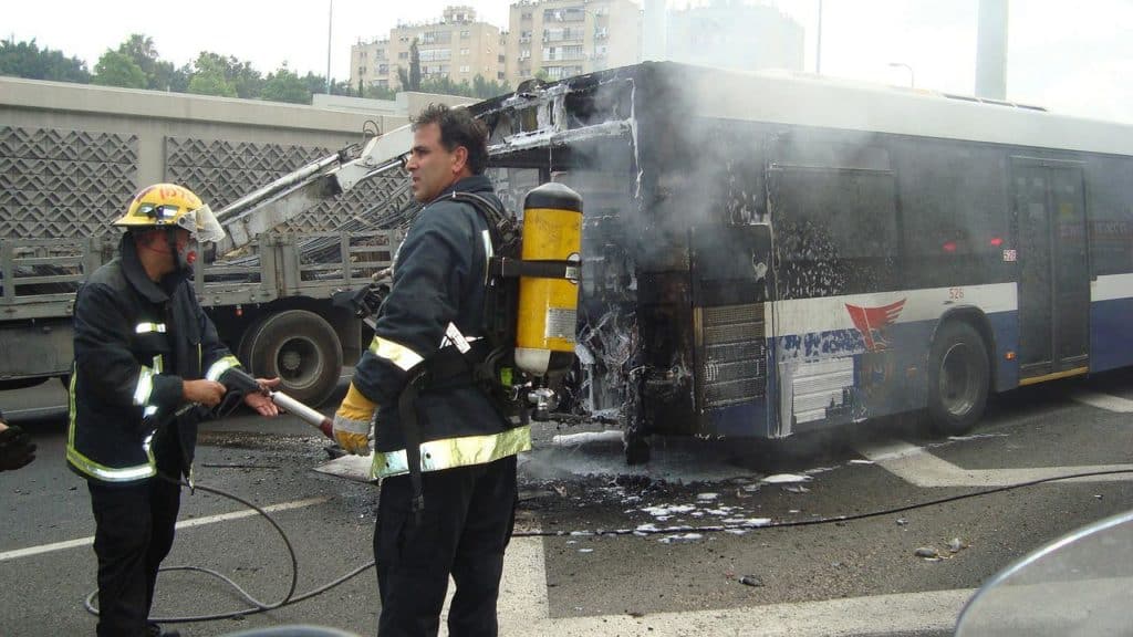 תאונת אוטובוס